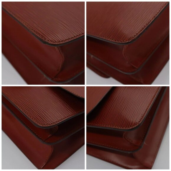 LOUIS VUITTON Epi Free Run Shoulder Bag Brown M52403 LV Auth ep7427 - Picture 14 of 16